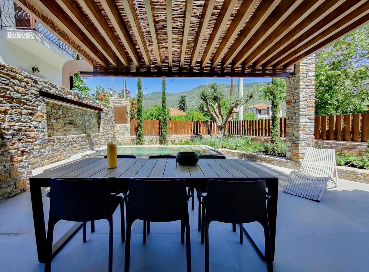Lethe Villas With Private Pool Kato Gatzea Greece Exterior foto